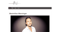 Desktop Screenshot of max-wanninger.com