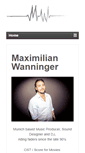 Mobile Screenshot of max-wanninger.com