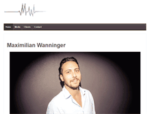 Tablet Screenshot of max-wanninger.com